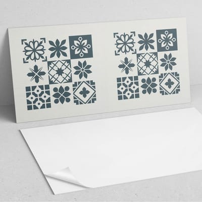 Coloray Wandpanelen Zelfklevend - Geometrische patronen in de lay-out PVC Wandpaneel - 100 cm x 50 cm - Grijs Wandbekleding Zelfklevend - 1 stuk - Mozaïeken Wandpanelen Zelfklevend - Wandpaneel Keuken - Wandpanelen Badkamer