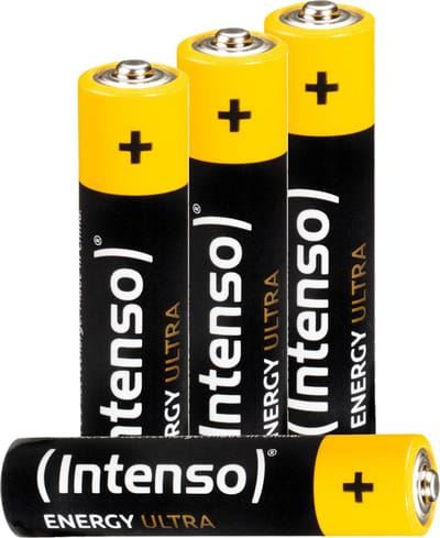 Intenso 7501414 AAA batterij (potlood) Alkaline 1250 mAh 1.5 V 4 stuk(s)