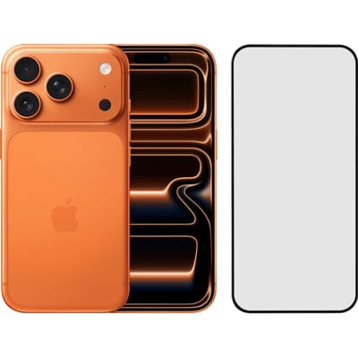 Apple iPhone 17 Pro 1TB Oranje + BlueBuilt Screenprotector Glas
