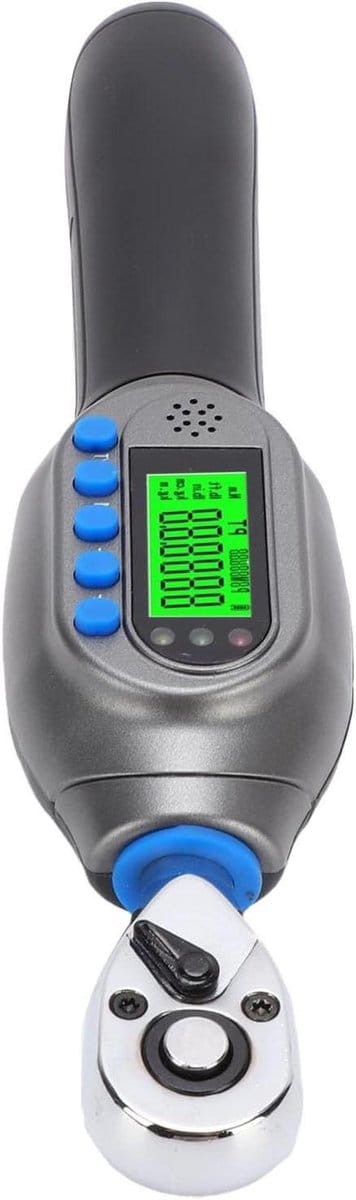 Digitale Momentsleutel - Verstelbare Sleutel - Precisie Werk - 500 Gegevensopslag - 0.3-6 Nm - Zwart