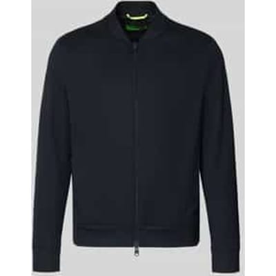 Regular fit sweatjack met viscose, model 'Cross'