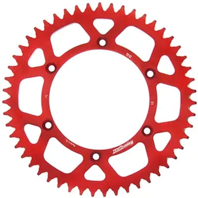 Aluminium motorfiets tandwieltje Supersprox RAL-1512:52