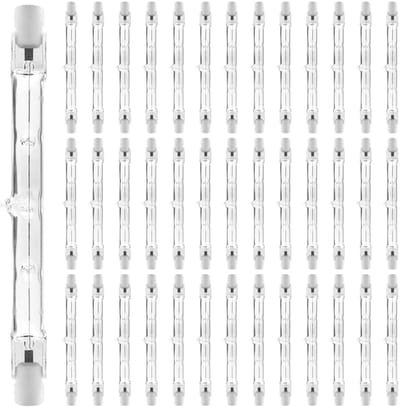 Modee R7s Halogeenlamp 118mm - 100W 900lm 230V - Staaflamp - Warm Wit Licht - Dimbaar - 40 Halogeenlampen