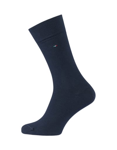 Carlo Lanza 2-pack Basic Sokken Donkerblauw 151-103