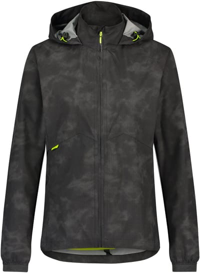 AGU Compact Regenjas Commuter Dames - Zwart - Reflecterend