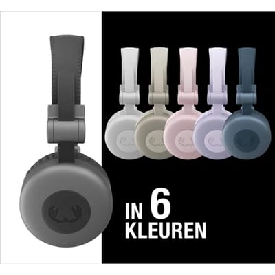 Fresh ‘n Rebel Code Core – Draadloze on-ear koptelefoon – Bluetooth - 30 uur Speeltijd - Zwart - Storm Grey