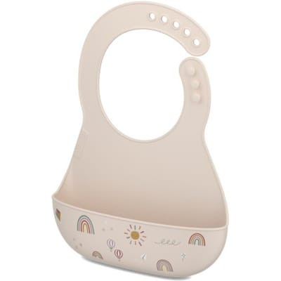 Mepal Mio Slab - Verstelbare sluiting - Opvangbakje voor etensresten - Vaatwasmachinebestendig - Sunshine & Rainbow