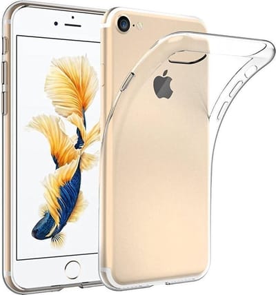 Silicone Hoesje Geschikt voor: iPhone 7 Plus / 8 Plus - Soft Silicone - Transparant