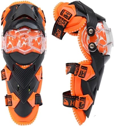 Motorfiets Beschermingsvest - Motorcross Pantser - Outdoor Sport - Ademend Mesh Materiaal - Maat M - Oranje