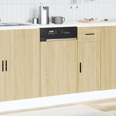vidaXL - Vaatwaspaneel - Porto - 45x1,5x57 - cm - bewerkt - hout - sonoma - eikenkleur
