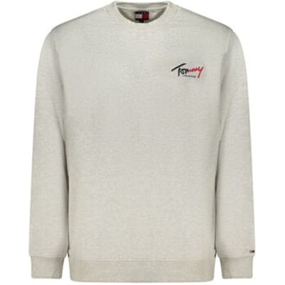 Tommy Hilfiger Regular Entry Signature Crew Ice Grey Heather Taglia: M | Maglioni a maglia Outlet | Uomo | Grigio