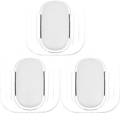 Deur Stopper - Muur Beschermer - Muur Beschermen - Zelfklevend Silicone - 3 Stuks - Wit