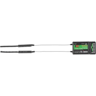 2.4G Flysky FS-iA6B 6Ch-ontvanger PPM-uitgang met iBus-poort compatibel veelkleurig