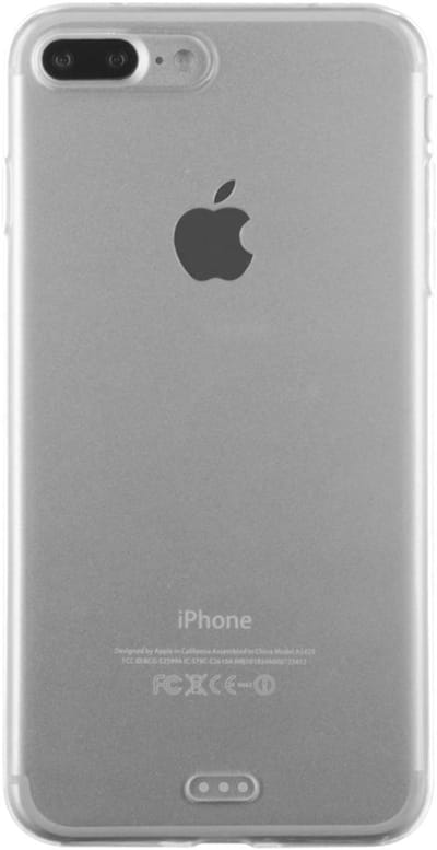 Bigben Connected, Hoesje geschikt voor iPhone 7 Plus / 8 Plus - Hardcase, Transparant