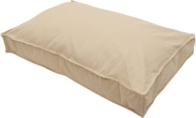 Hondenlounge ca.100x68x15cm Beige canvas eco+