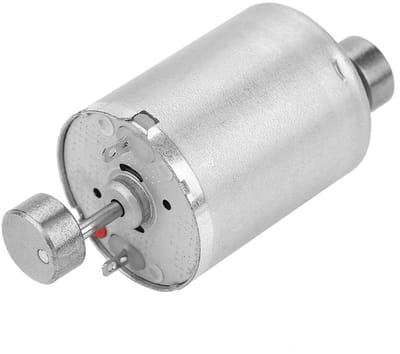 Trilmotor Dubbele As - Elektrische Motor - Apparaat Automatisering - Hoog Koppel - Lengte 31 mm
