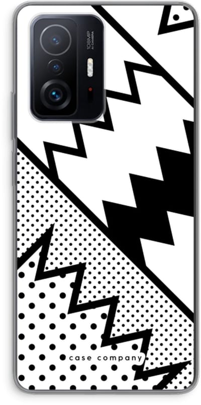 Case Company® - Hoesje geschikt voor Xiaomi 11T Pro hoesje - Pop Art #5 - Soft Cover Telefoonhoesje - Bescherming aan alle Kanten en Schermrand