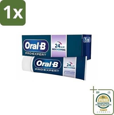 1 x Oral-B - Pro-Expert Sterk Glazuur - Tandpasta - Beschermt Glazuur - 75 ml- Tandpasta - Glazuur Beschermen - Glazuur Versterken - Tandplak Beschermen - Glazuur Erosie Voorkomen