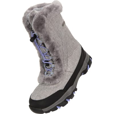 Mountain Warehouse Snowboots Kinderen/Kinderen Ohio (Donkergrijs)