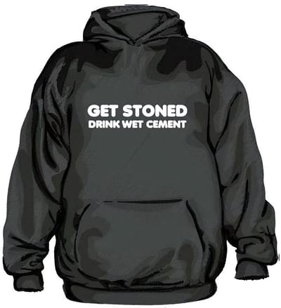 Hybris Get Stoned Drink Wet Cement-hoodie SH-3-10118-H6-8