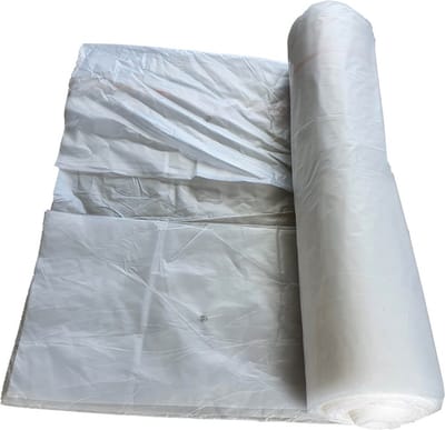 Kortpack - Afvalzakken 70cm x 2 x 15cm (invouw) breed x 200cm lang - Inhoud: 400 liter- 50 zakken per doos - Semi-Transparant - Type: Knapzak - (015.0592)