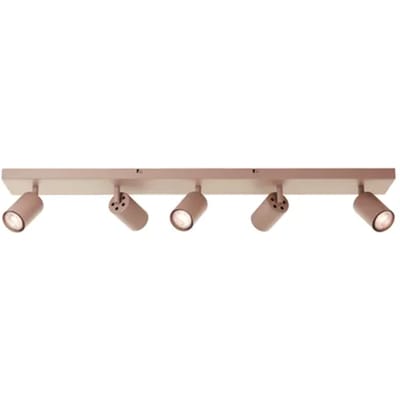 Brilliant Jello - Plafondlamp - LED GU10 5x5W - 350 lm - 3000K - Dimbaar - Champagne
