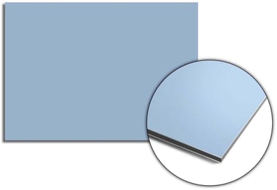 KitchenArt - Clear Sky Spatscherm - 70x50 cm - Spatscherm Achterwand Keuken - Spatwand Keuken