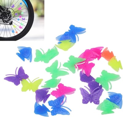 Fiets spaakkralen - Wiel decoraties - Kinderen versieren - Unieke vormen - 26 stuks - Meerdere kleuren