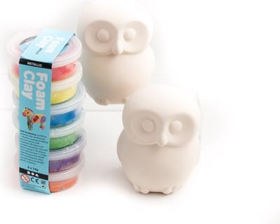 Uiltjes spaarpot | Foam clay | knutselpakket | kinderfeest | knutselfeest met kinderen | sinterklaas kerst schoen cadeau