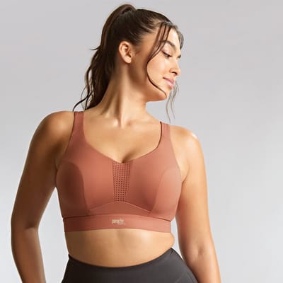 Panache - Endurance Wired Non Padded Sport BH - Sienna Rose - 80F