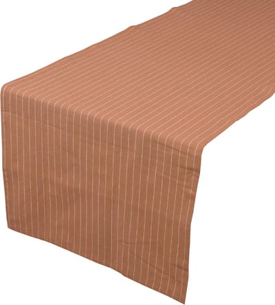 Pinstripe Tafelloper cafe bruin 50x140cm