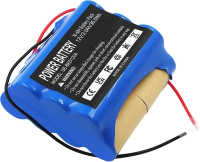 12V Ni-MH Vervangende Batterij Pack voor Stofzuigers - Hoogwaardige Accu Zelfinstallatie