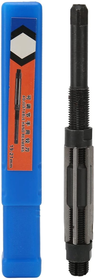 Dailygoods- Handruimer Verstelbaar 19-21 Mm - Handspangereedschap - 6 Groeven - Staal/Aluminiumlegering - Efficiënt - Hoogwaardige Kwaliteit - Ruimer
