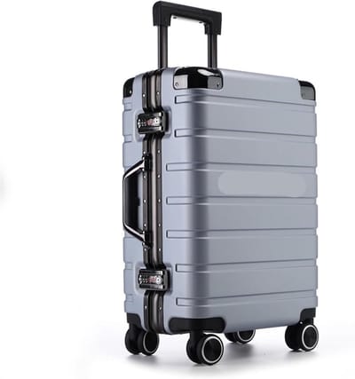 Spinner Koffer - Reiskoffer Trolley - Comfortabel Reizen - Vier Zwenkwielen - 20 inch - Eff een