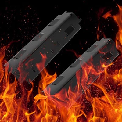 Dailygoods- Warmteplaat Robuust Porselein Staal - Grillplaat Vervanging - Grill Voor CHARBROIL/Uniflame/Enders - Hoge Temperatuur Weerstand - Lange Levensduur