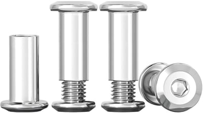 RVS A2 V2A Verbinding Schroeven M5 x 20 mm voor Meubels - Set van 10 Stuks, Ideaal voor Montage en Bevestiging