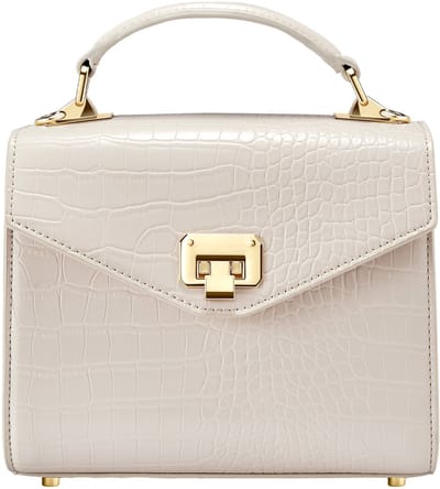 Victoria Hyde "Duchess" - dames tassen - handtas - schoudertas - PU-leer - eenvoudig ontwerp - Luxe tas - Duurzaam en Elegant - cadeau voor vrouw - handtas en crossbody tas - Beige