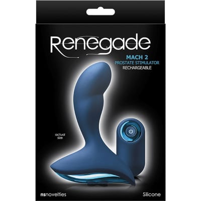 NS Novelties - Renegade Mach II - Anal Toys Prostate stimulating Blauw