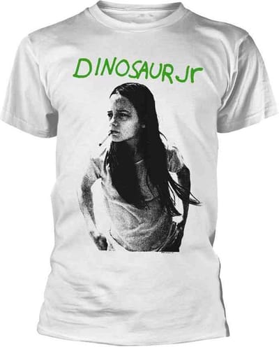 Dinosaur Jr. Heren Tshirt -L- Green Mind Wit
