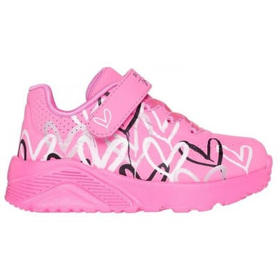 Baby meisjes sportschoenen Skechers Uno Lite Love Levitate