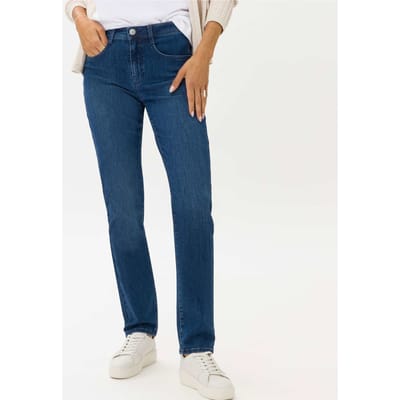 Brax Dames Jeans  Style MARY USED REGULAR BLUE, denim blauw regular, maat 34K