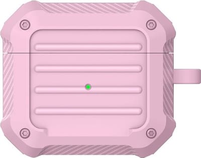 By Qubix - AirPods 3 hoesje - hardcase- Shell series - Roze