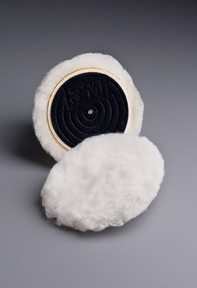 3M Wollen Polijstpads 85099 - Finesse it - diameter 76 mm - Prijs per stuk