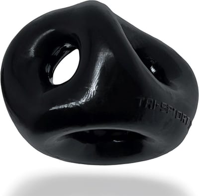 Oxballs - Tri-Sport XL - Cocksling met 3 Ringen - Zwart
