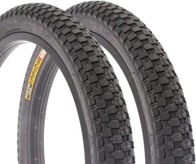BMX Banden - Fietsbanden Wielbanden - Park & Street - Breed Grip Profiel - 20 x 235 inch - Zwart
