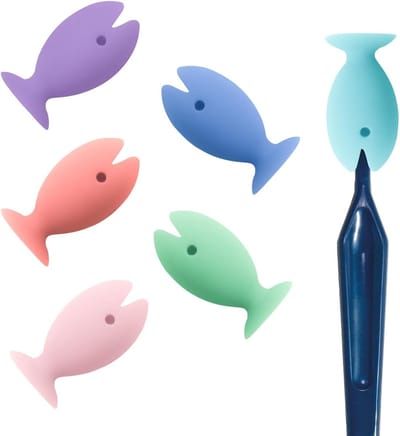 Set van 6 Siliconen Tandenborstelhoezen in Macaron Kleuren, Ideaal voor Reizen en Zakelijk Gebruik, Compact en Lichtgewicht, 1.8 cm x 2.5 cm