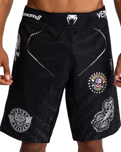 Venum x Tekken 8 Paul Phoenix Fight Shorts Zwart - S - Jeans Maat 30