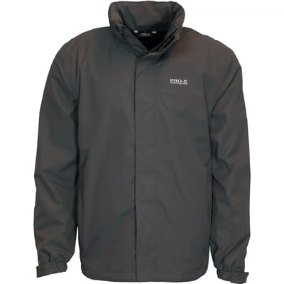 Pro-x Elements Regenjas Gerrit Heren Polyester Antraciet Maat M