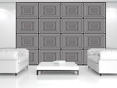 Poster | Wit , Zwart | 104 x 70,5 cm