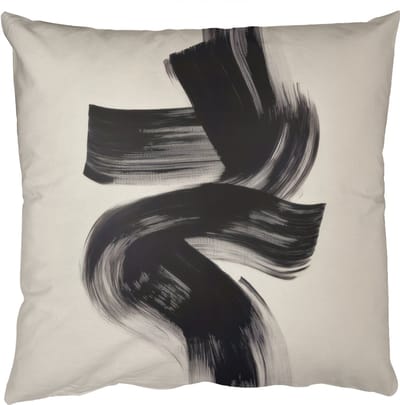 Sierkussens - Kussentjes Woonkamer - 50x50 cm - Strepen - Zwart - Abstract